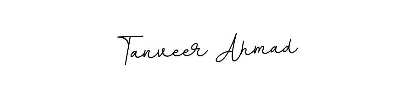 Create a beautiful signature design for name Tanveer Ahmad. With this signature (BallpointsItalic-DORy9) fonts, you can make a handwritten signature for free. Tanveer Ahmad signature style 11 images and pictures png