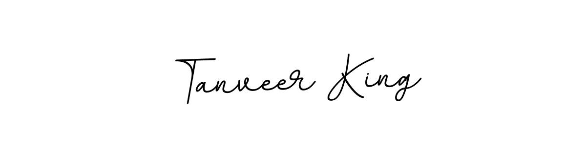 It looks lik you need a new signature style for name Tanveer King. Design unique handwritten (BallpointsItalic-DORy9) signature with our free signature maker in just a few clicks. Tanveer King signature style 11 images and pictures png