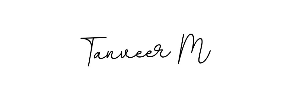 You should practise on your own different ways (BallpointsItalic-DORy9) to write your name (Tanveer M) in signature. don't let someone else do it for you. Tanveer M signature style 11 images and pictures png