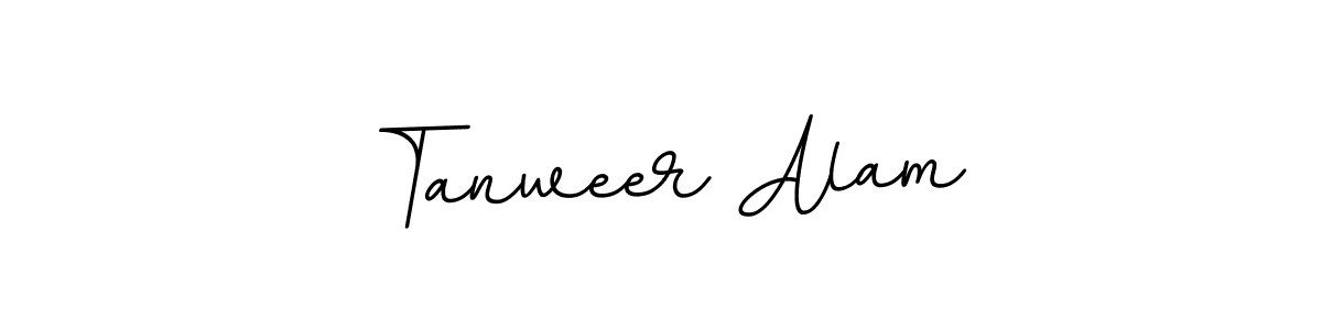 Design your own signature with our free online signature maker. With this signature software, you can create a handwritten (BallpointsItalic-DORy9) signature for name Tanweer Alam. Tanweer Alam signature style 11 images and pictures png