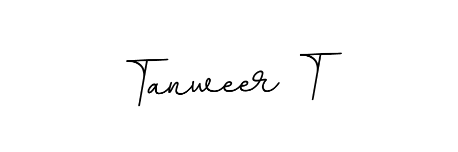 How to Draw Tanweer T signature style? BallpointsItalic-DORy9 is a latest design signature styles for name Tanweer T. Tanweer T signature style 11 images and pictures png