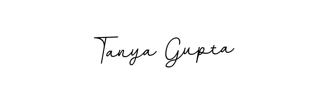 This is the best signature style for the Tanya Gupta name. Also you like these signature font (BallpointsItalic-DORy9). Mix name signature. Tanya Gupta signature style 11 images and pictures png