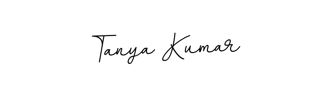 Use a signature maker to create a handwritten signature online. With this signature software, you can design (BallpointsItalic-DORy9) your own signature for name Tanya Kumar. Tanya Kumar signature style 11 images and pictures png