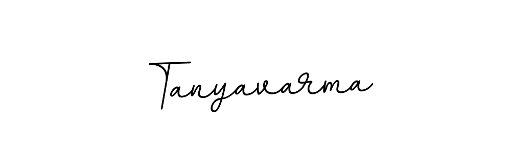 Also we have Tanyavarma name is the best signature style. Create professional handwritten signature collection using BallpointsItalic-DORy9 autograph style. Tanyavarma signature style 11 images and pictures png