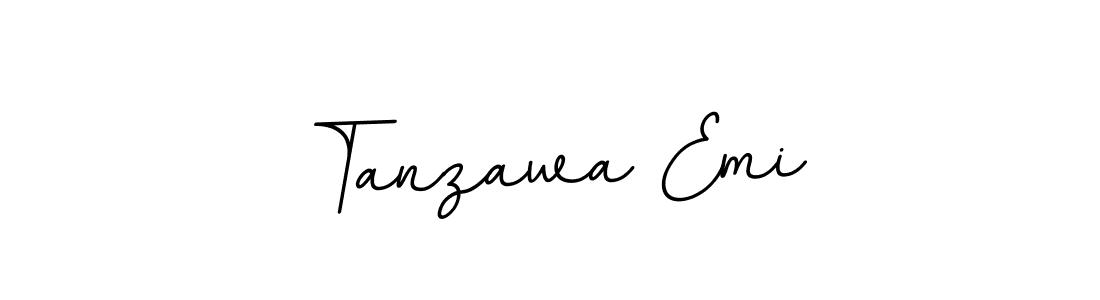Tanzawa Emi stylish signature style. Best Handwritten Sign (BallpointsItalic-DORy9) for my name. Handwritten Signature Collection Ideas for my name Tanzawa Emi. Tanzawa Emi signature style 11 images and pictures png