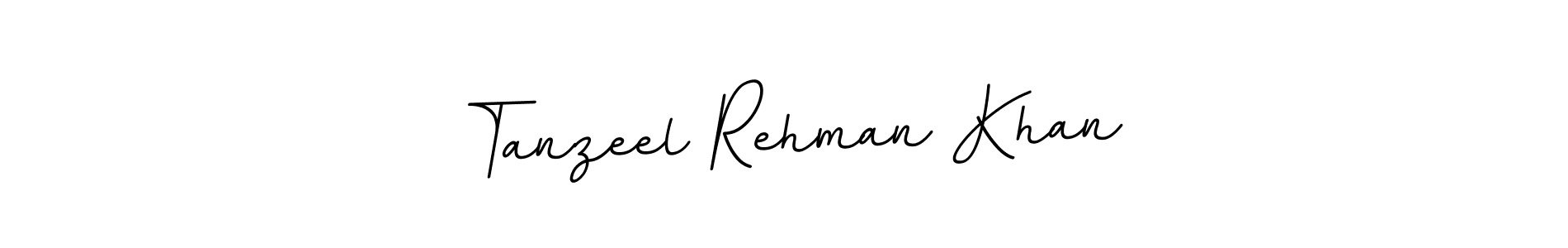 Design your own signature with our free online signature maker. With this signature software, you can create a handwritten (BallpointsItalic-DORy9) signature for name Tanzeel Rehman Khan. Tanzeel Rehman Khan signature style 11 images and pictures png