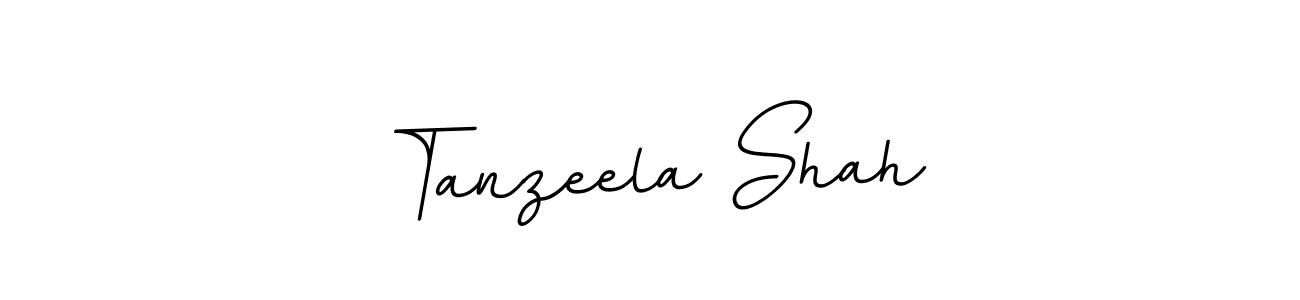 Also You can easily find your signature by using the search form. We will create Tanzeela Shah name handwritten signature images for you free of cost using BallpointsItalic-DORy9 sign style. Tanzeela Shah signature style 11 images and pictures png