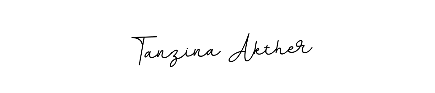 Make a beautiful signature design for name Tanzina Akther. Use this online signature maker to create a handwritten signature for free. Tanzina Akther signature style 11 images and pictures png