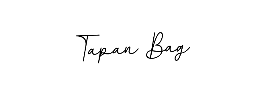 BallpointsItalic-DORy9 is a professional signature style that is perfect for those who want to add a touch of class to their signature. It is also a great choice for those who want to make their signature more unique. Get Tapan Bag name to fancy signature for free. Tapan Bag signature style 11 images and pictures png