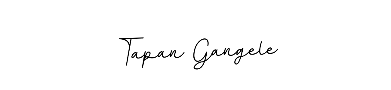 Make a beautiful signature design for name Tapan Gangele. With this signature (BallpointsItalic-DORy9) style, you can create a handwritten signature for free. Tapan Gangele signature style 11 images and pictures png