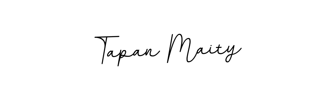 Tapan Maity stylish signature style. Best Handwritten Sign (BallpointsItalic-DORy9) for my name. Handwritten Signature Collection Ideas for my name Tapan Maity. Tapan Maity signature style 11 images and pictures png