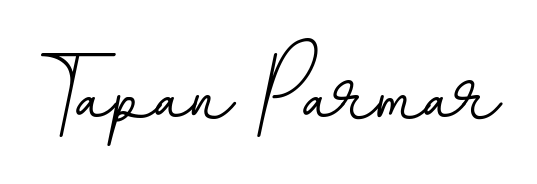 Transform the name Tapan Parmar into a signature masterpiece using BallpointsItalic-DORy9 font. Ideal for photographers, artists, and creators looking for watermarks. Tapan Parmar signature style 11 images and pictures png