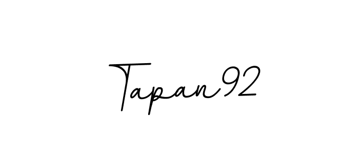 Similarly BallpointsItalic-DORy9 is the best handwritten signature design. Signature creator online .You can use it as an online autograph creator for name Tapan92. Tapan92 signature style 11 images and pictures png