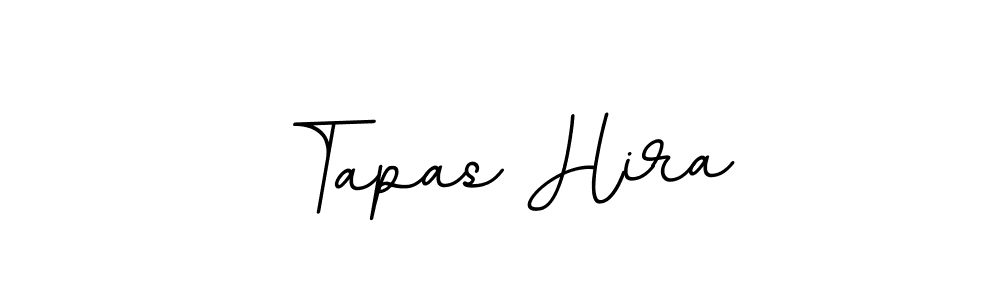 Create a beautiful signature design for name Tapas Hira. With this signature (BallpointsItalic-DORy9) fonts, you can make a handwritten signature for free. Tapas Hira signature style 11 images and pictures png