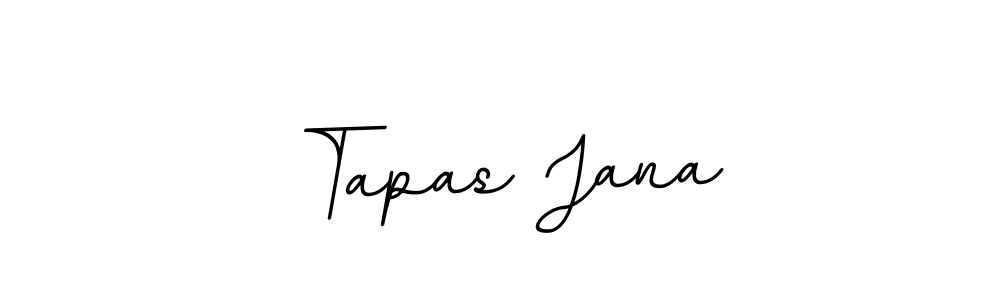 Use a signature maker to create a handwritten signature online. With this signature software, you can design (BallpointsItalic-DORy9) your own signature for name Tapas Jana. Tapas Jana signature style 11 images and pictures png