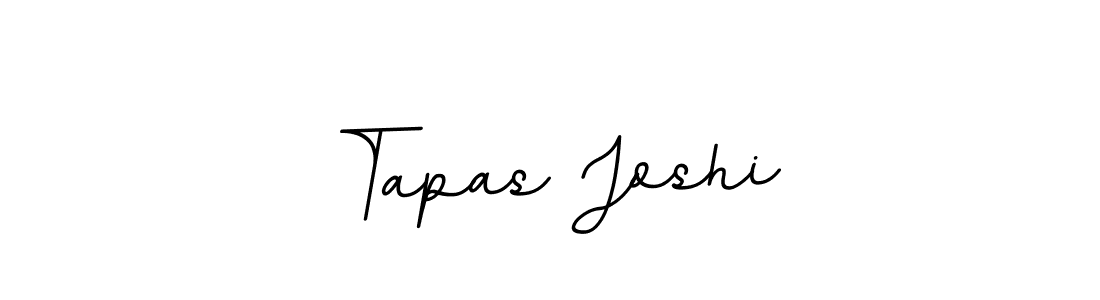 Tapas Joshi stylish signature style. Best Handwritten Sign (BallpointsItalic-DORy9) for my name. Handwritten Signature Collection Ideas for my name Tapas Joshi. Tapas Joshi signature style 11 images and pictures png