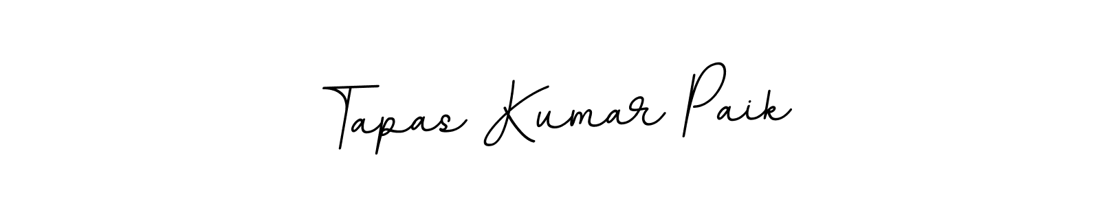 Design your own signature with our free online signature maker. With this signature software, you can create a handwritten (BallpointsItalic-DORy9) signature for name Tapas Kumar Paik. Tapas Kumar Paik signature style 11 images and pictures png