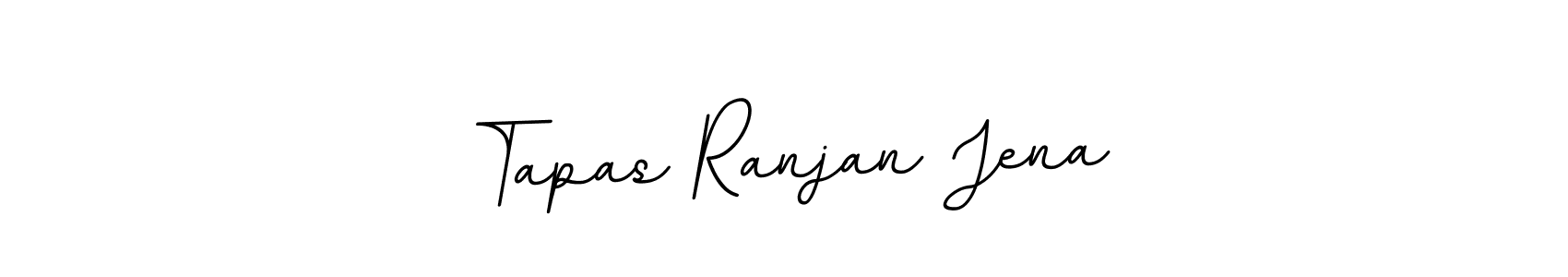 How to make Tapas Ranjan Jena name signature. Use BallpointsItalic-DORy9 style for creating short signs online. This is the latest handwritten sign. Tapas Ranjan Jena signature style 11 images and pictures png