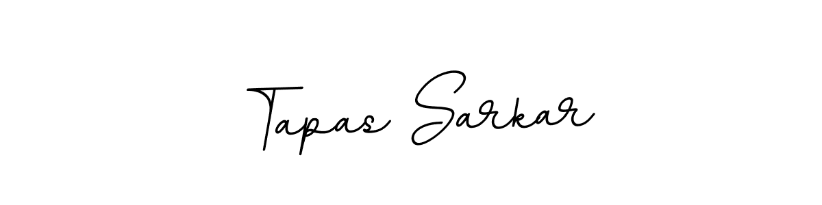You should practise on your own different ways (BallpointsItalic-DORy9) to write your name (Tapas Sarkar) in signature. don't let someone else do it for you. Tapas Sarkar signature style 11 images and pictures png