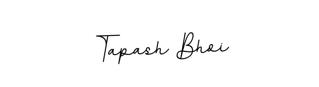 Tapash Bhoi stylish signature style. Best Handwritten Sign (BallpointsItalic-DORy9) for my name. Handwritten Signature Collection Ideas for my name Tapash Bhoi. Tapash Bhoi signature style 11 images and pictures png