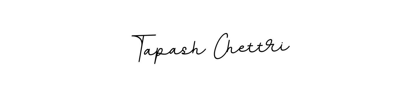 Use a signature maker to create a handwritten signature online. With this signature software, you can design (BallpointsItalic-DORy9) your own signature for name Tapash Chettri. Tapash Chettri signature style 11 images and pictures png