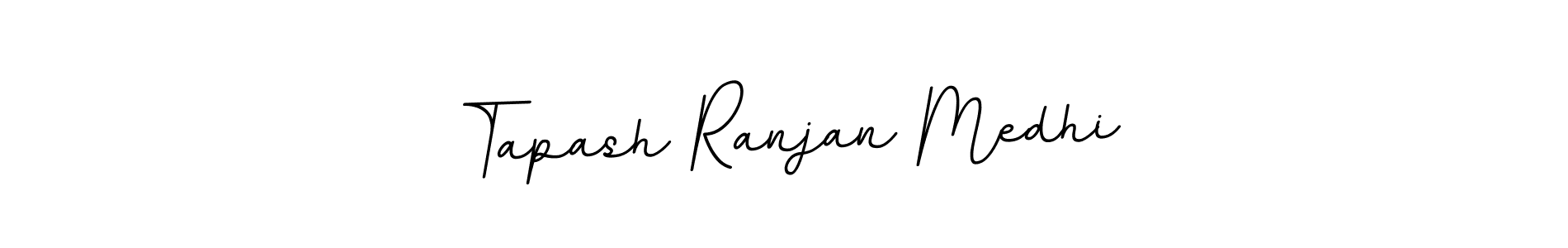 Design your own signature with our free online signature maker. With this signature software, you can create a handwritten (BallpointsItalic-DORy9) signature for name Tapash Ranjan Medhi. Tapash Ranjan Medhi signature style 11 images and pictures png