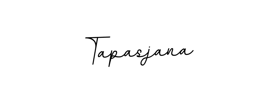 Make a beautiful signature design for name Tapasjana. With this signature (BallpointsItalic-DORy9) style, you can create a handwritten signature for free. Tapasjana signature style 11 images and pictures png