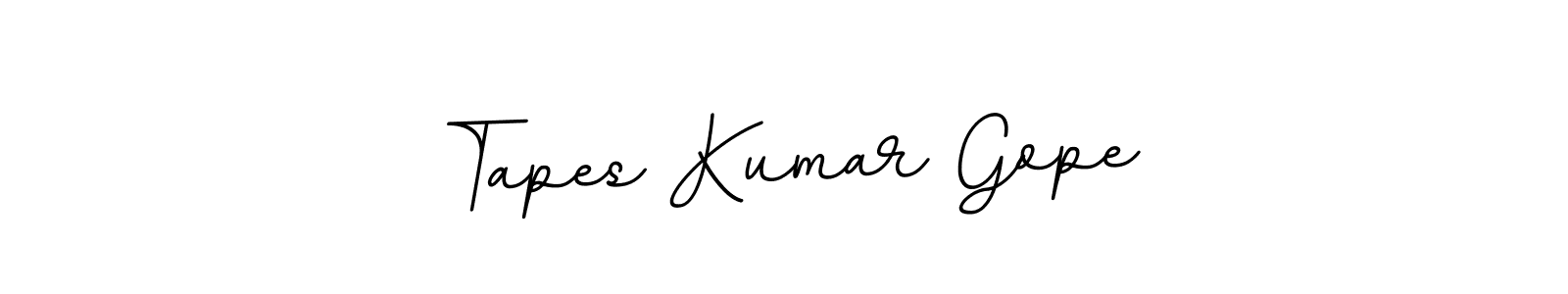 if you are searching for the best signature style for your name Tapes Kumar Gope. so please give up your signature search. here we have designed multiple signature styles  using BallpointsItalic-DORy9. Tapes Kumar Gope signature style 11 images and pictures png