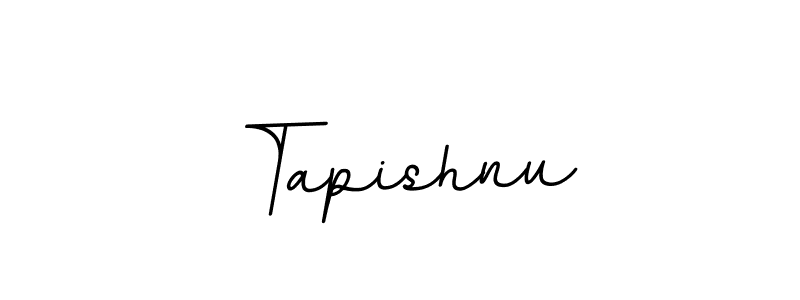 How to make Tapishnu signature? BallpointsItalic-DORy9 is a professional autograph style. Create handwritten signature for Tapishnu name. Tapishnu signature style 11 images and pictures png