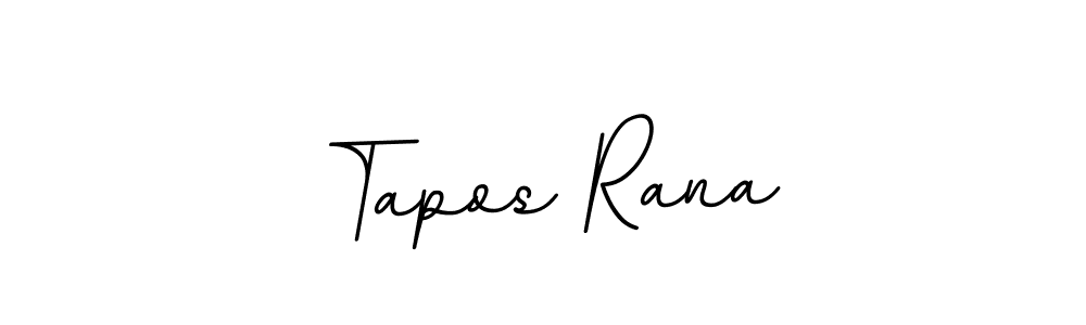 Design your own signature with our free online signature maker. With this signature software, you can create a handwritten (BallpointsItalic-DORy9) signature for name Tapos Rana. Tapos Rana signature style 11 images and pictures png