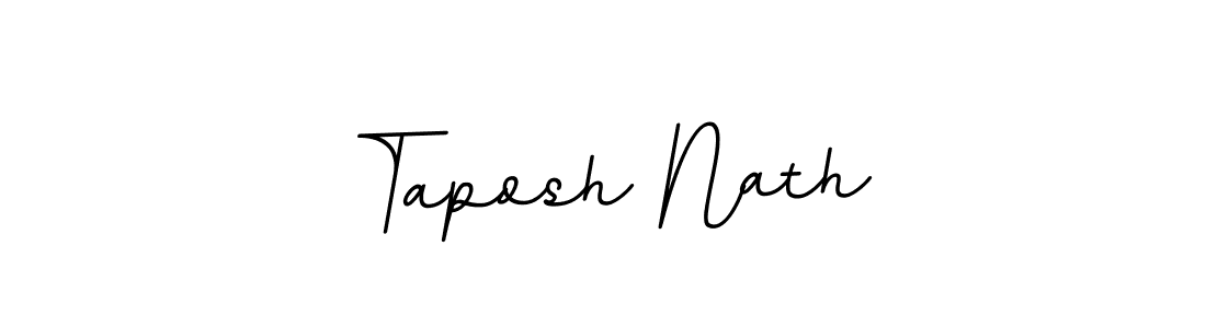 You should practise on your own different ways (BallpointsItalic-DORy9) to write your name (Taposh Nath) in signature. don't let someone else do it for you. Taposh Nath signature style 11 images and pictures png