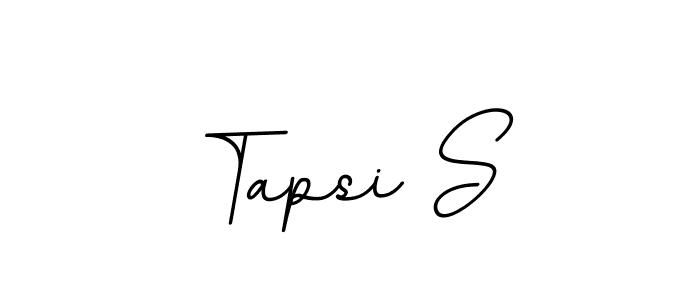 if you are searching for the best signature style for your name Tapsi S. so please give up your signature search. here we have designed multiple signature styles  using BallpointsItalic-DORy9. Tapsi S signature style 11 images and pictures png