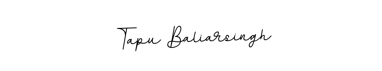 Similarly BallpointsItalic-DORy9 is the best handwritten signature design. Signature creator online .You can use it as an online autograph creator for name Tapu Baliarsingh. Tapu Baliarsingh signature style 11 images and pictures png