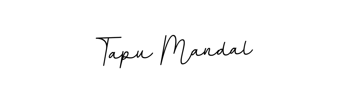 Design your own signature with our free online signature maker. With this signature software, you can create a handwritten (BallpointsItalic-DORy9) signature for name Tapu Mandal. Tapu Mandal signature style 11 images and pictures png