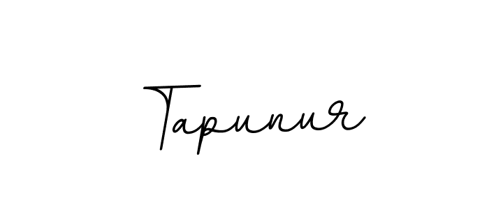 Use a signature maker to create a handwritten signature online. With this signature software, you can design (BallpointsItalic-DORy9) your own signature for name Tapunur. Tapunur signature style 11 images and pictures png