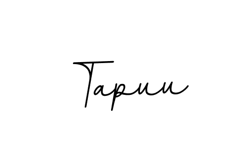 How to make Tapuu signature? BallpointsItalic-DORy9 is a professional autograph style. Create handwritten signature for Tapuu name. Tapuu signature style 11 images and pictures png