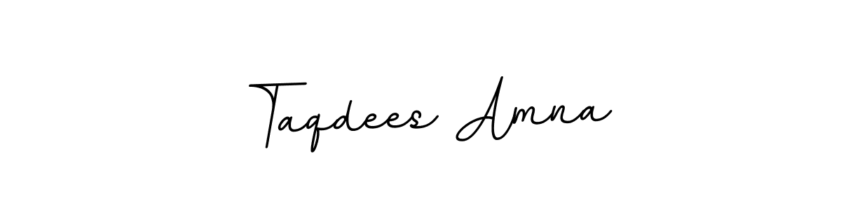 Use a signature maker to create a handwritten signature online. With this signature software, you can design (BallpointsItalic-DORy9) your own signature for name Taqdees Amna. Taqdees Amna signature style 11 images and pictures png