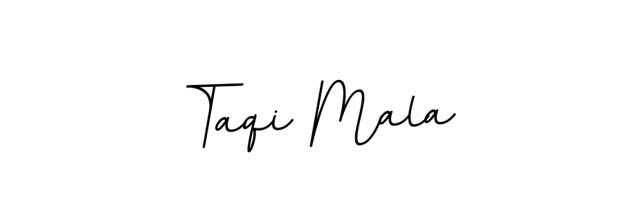 It looks lik you need a new signature style for name Taqi Mala. Design unique handwritten (BallpointsItalic-DORy9) signature with our free signature maker in just a few clicks. Taqi Mala signature style 11 images and pictures png