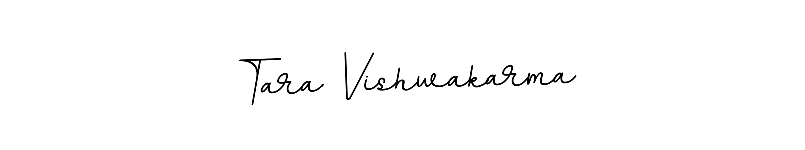 Create a beautiful signature design for name Tara Vishwakarma. With this signature (BallpointsItalic-DORy9) fonts, you can make a handwritten signature for free. Tara Vishwakarma signature style 11 images and pictures png