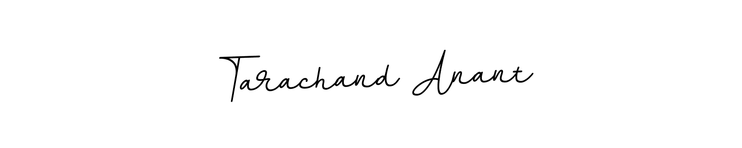 Make a beautiful signature design for name Tarachand Anant. With this signature (BallpointsItalic-DORy9) style, you can create a handwritten signature for free. Tarachand Anant signature style 11 images and pictures png