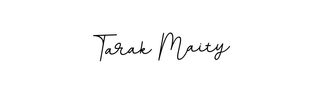 Create a beautiful signature design for name Tarak Maity. With this signature (BallpointsItalic-DORy9) fonts, you can make a handwritten signature for free. Tarak Maity signature style 11 images and pictures png