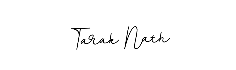 Make a beautiful signature design for name Tarak Nath. With this signature (BallpointsItalic-DORy9) style, you can create a handwritten signature for free. Tarak Nath signature style 11 images and pictures png