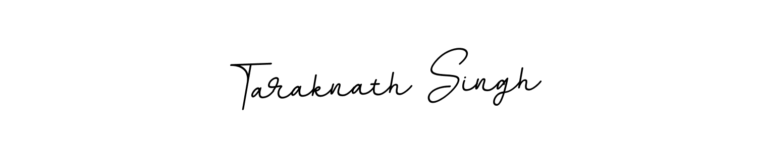 Make a beautiful signature design for name Taraknath Singh. With this signature (BallpointsItalic-DORy9) style, you can create a handwritten signature for free. Taraknath Singh signature style 11 images and pictures png