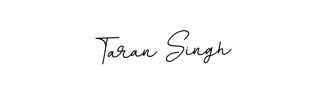 Design your own signature with our free online signature maker. With this signature software, you can create a handwritten (BallpointsItalic-DORy9) signature for name Taran Singh. Taran Singh signature style 11 images and pictures png