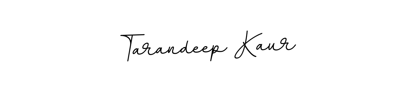 You should practise on your own different ways (BallpointsItalic-DORy9) to write your name (Tarandeep Kaur) in signature. don't let someone else do it for you. Tarandeep Kaur signature style 11 images and pictures png