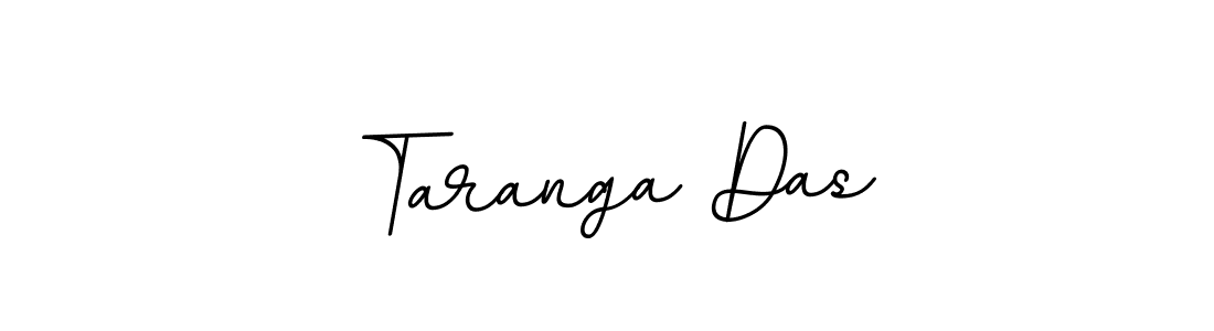 How to make Taranga Das name signature. Use BallpointsItalic-DORy9 style for creating short signs online. This is the latest handwritten sign. Taranga Das signature style 11 images and pictures png