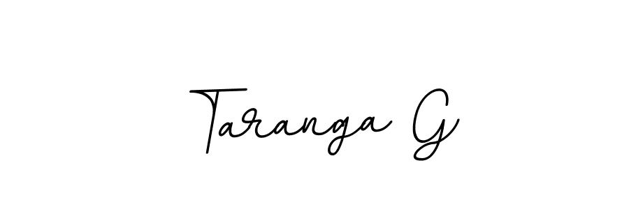 You should practise on your own different ways (BallpointsItalic-DORy9) to write your name (Taranga G) in signature. don't let someone else do it for you. Taranga G signature style 11 images and pictures png