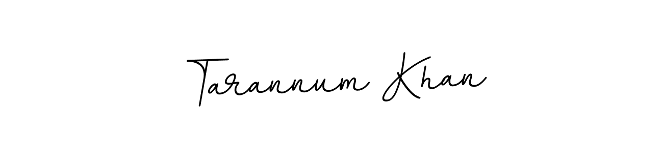 Design your own signature with our free online signature maker. With this signature software, you can create a handwritten (BallpointsItalic-DORy9) signature for name Tarannum Khan. Tarannum Khan signature style 11 images and pictures png