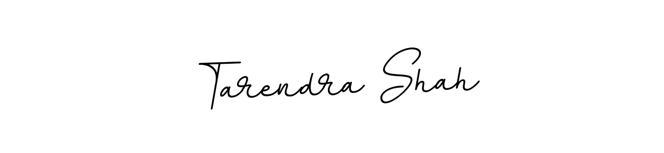 Design your own signature with our free online signature maker. With this signature software, you can create a handwritten (BallpointsItalic-DORy9) signature for name Tarendra Shah. Tarendra Shah signature style 11 images and pictures png