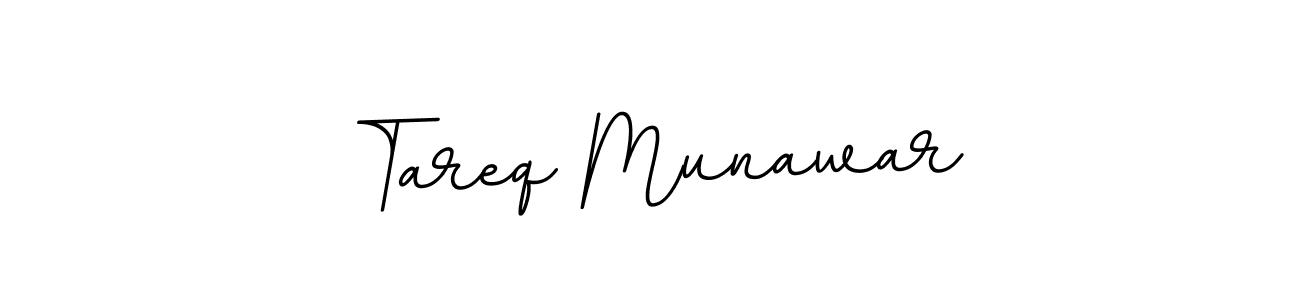 Make a beautiful signature design for name Tareq Munawar. Use this online signature maker to create a handwritten signature for free. Tareq Munawar signature style 11 images and pictures png